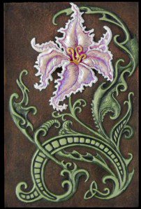 celtic lily, Order of Bards, Ovates & Druids.