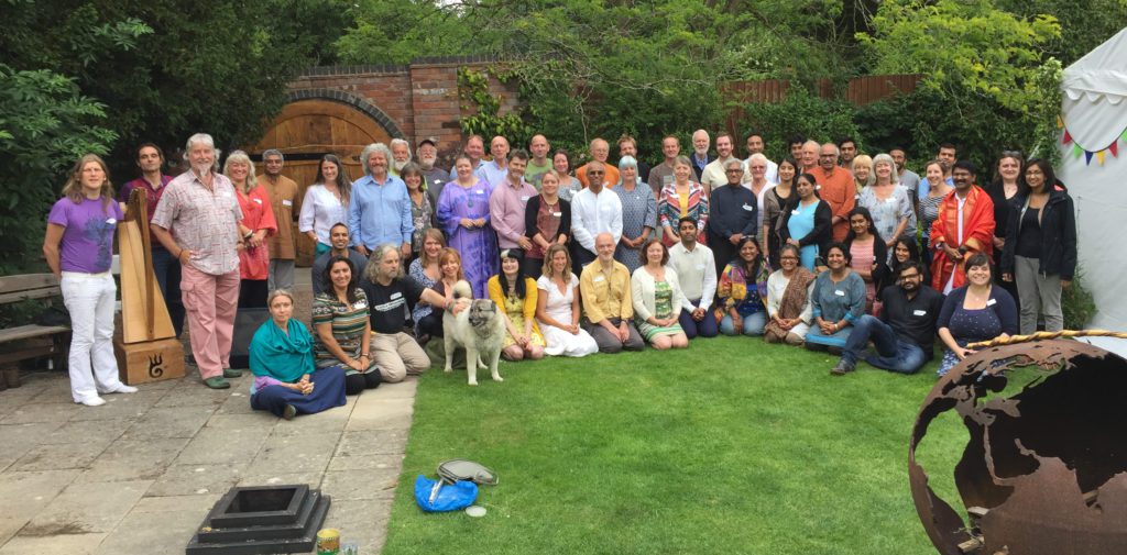 Participants at the One Tree Gathering, Whit Lenge Gardens August 2015