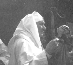 Nuinn after a ceremony c.1970