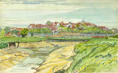 'Rye, East Sussex' Watercolour by Ross Nichols