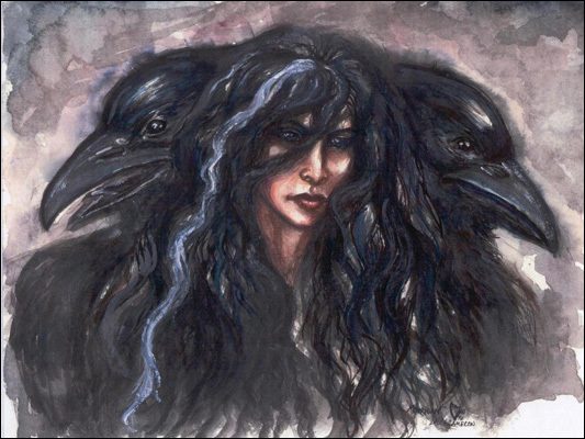 The Morrigan Goddess | Goddess of Death | Order of Bards, Ovates & Druids