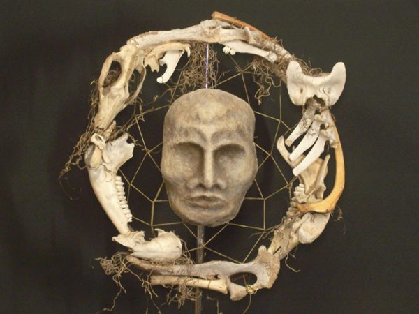 bone woman crone woman art by joan riise, Order of Bards, Ovates & Druids.