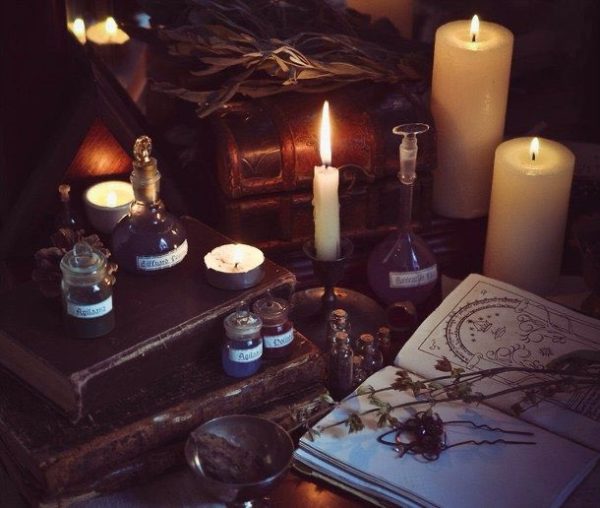 books candles, Order of Bards, Ovates & Druids.