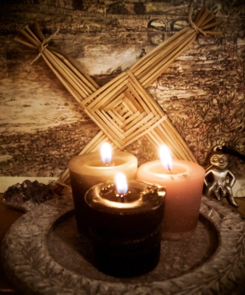 Imbolc brighid cross, Order of Bards, Ovates & Druids.