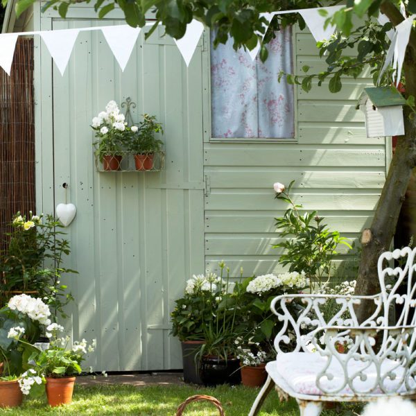 Ideal home green garden shed, Order of Bards, Ovates & Druids.