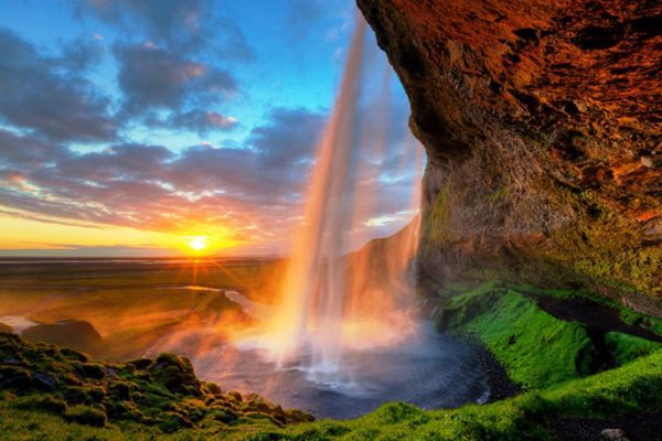 waterfall iceland, Order of Bards, Ovates & Druids.
