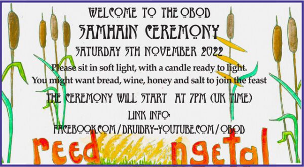 The OBOD Online Samhain Ceremony