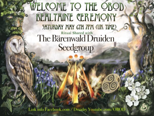 The OBOD Online Bealtaine/Beltane Ceremony