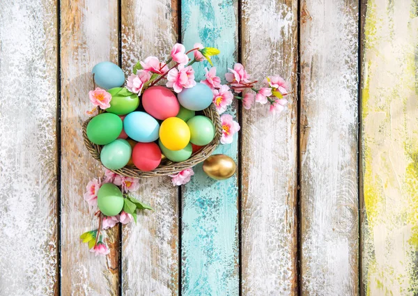 depositphotos 147340059 stock photo easter eggs flower decoration wooden, Order of Bards, Ovates & Druids.