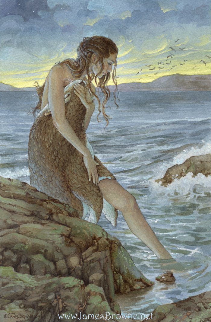 selkie by James Browne, Order of Bards, Ovates & Druids.